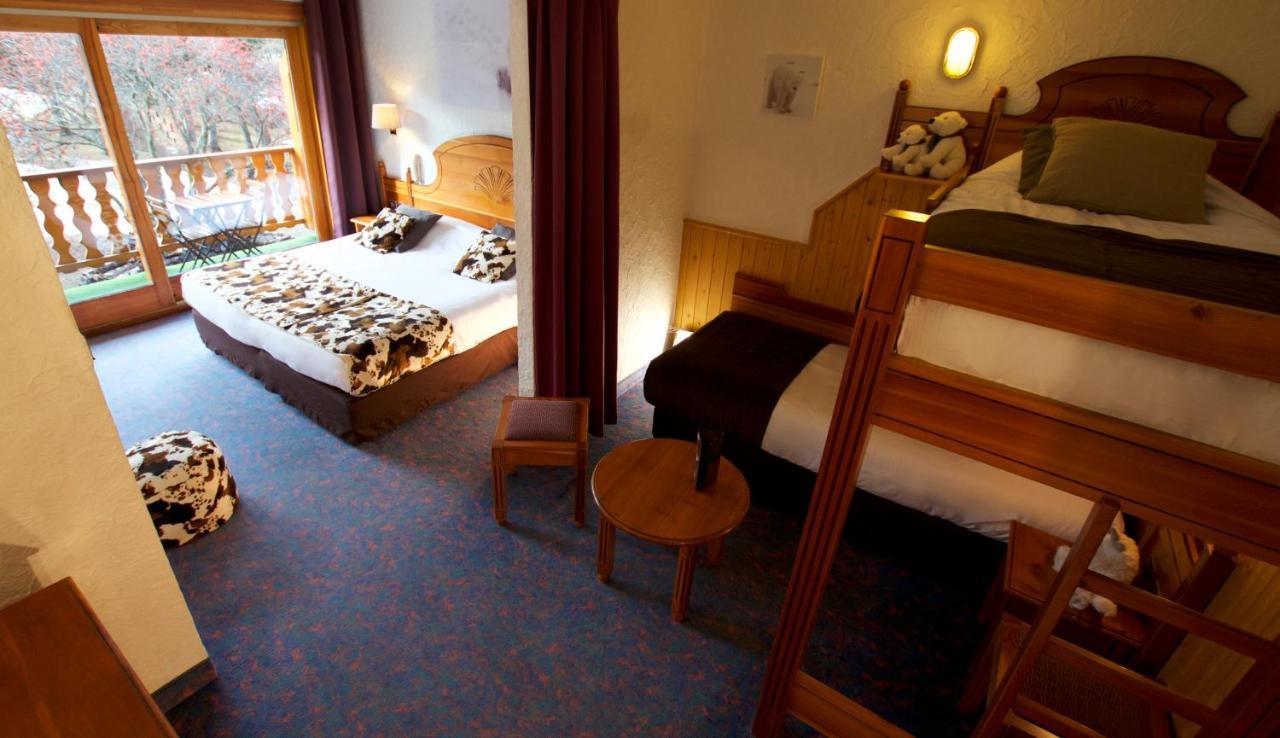 Hotel Serre Palas 莱德萨阿尔卑斯 外观 照片