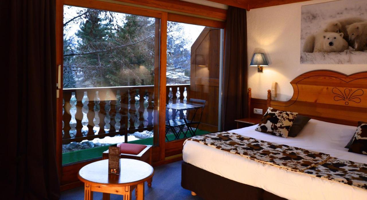 Hotel Serre Palas 莱德萨阿尔卑斯 外观 照片